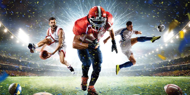 The variety of Sport and betting types 